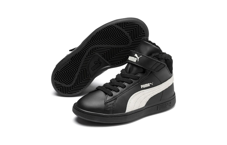 Lookbook (PS) 彪马 Smash V2 中帮'黑色' 366896-05