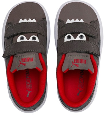 (PS) Puma Smash V2 Monster V Ps Sepatu Papan Abu-Abu 369680-02 Lookbook (PS) Puma Smash V2 Monster V Ps Sepatu Papan Abu-Abu 369680-02