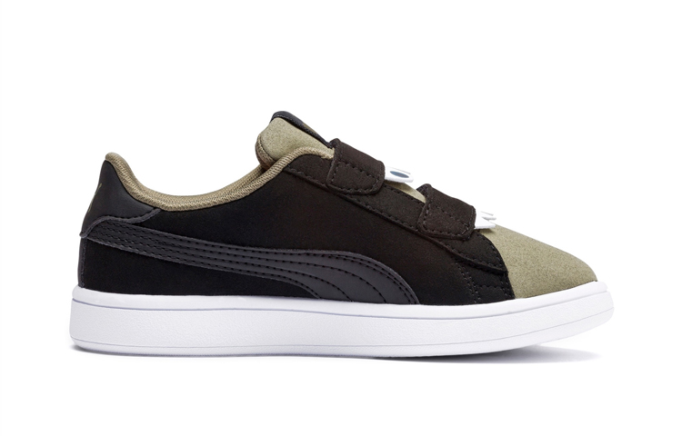 Order 中童 PUMA Smash V2 Monster V Ps 低筒 兒童板鞋 黑綠