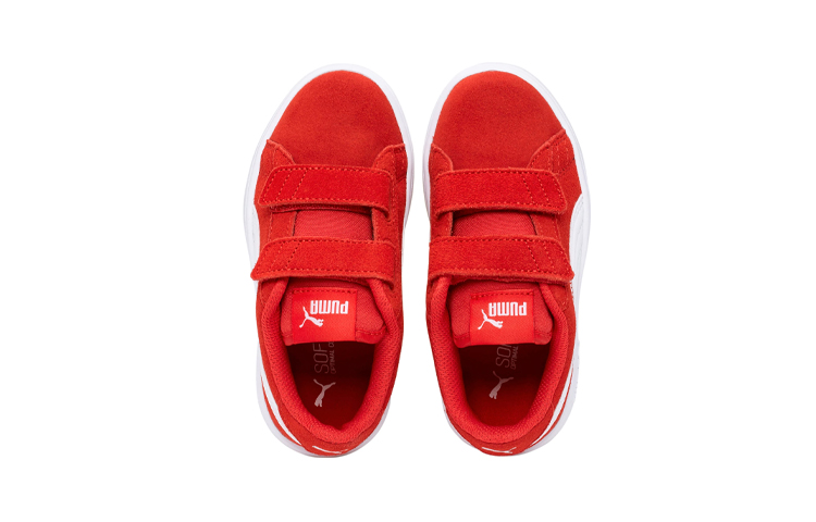 Lookbook (PS) 푸마 스매쉬 V2 SD V 주니어 (레드) 365177-18