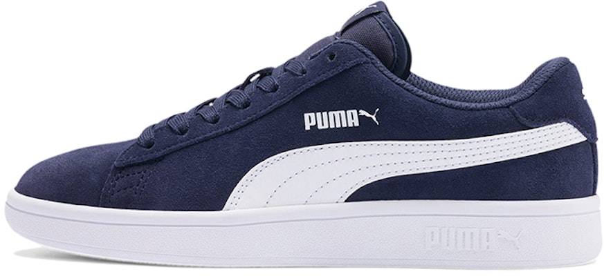 (PS) Puma Smash V2 Suede Jr Biru/ 'Putih' 365176-02 Buy (PS) Puma Smash V2 Suede Jr Biru/ 'Putih' 365176-02