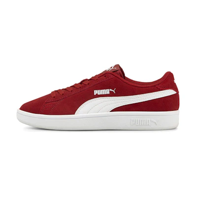 (PS) Puma Smash V2 Suede 'Red White'