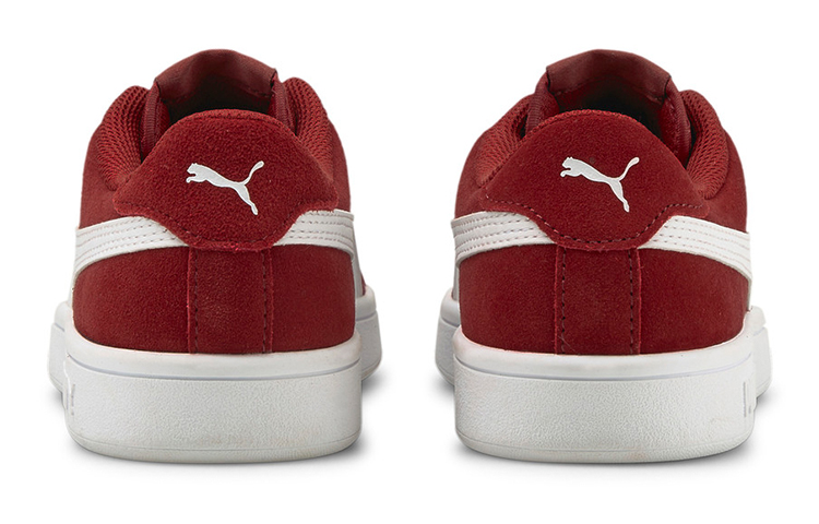 (PS) Puma Smash V2 Suede 'Red White' 圖 4