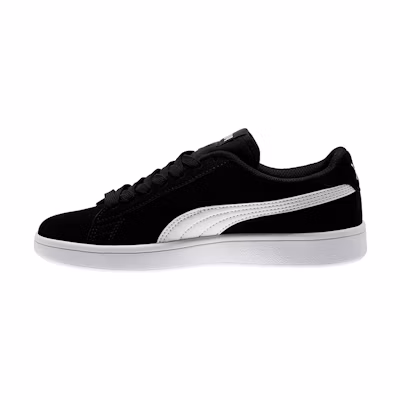 (PS) Puma Smash V2 Suede Jr White/Black