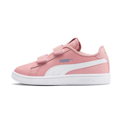 (PS) Puma Smash V2 Velcro 'Pink White Blue Colorblock'