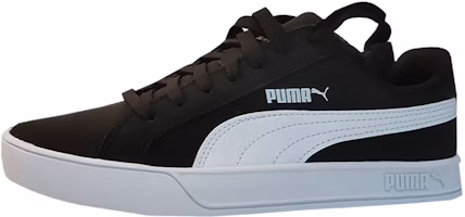 (Preschool) Puma Smash Vulc Sneakers K Black 370704-05 (Preschool) Puma Smash Vulc Sneakers K Black 370704-05