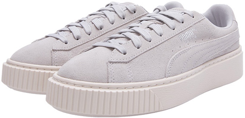 (PS) 彪马运动鞋 Suede Platform Dots Jr '灰色' 女童款 368993-02 Lookbook (PS) 彪马运动鞋 Suede Platform Dots Jr '灰色' 女童款 368993-02