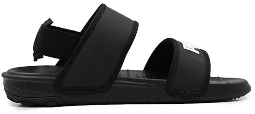 (Preschool) Puma Soft Sandal 'Black White' 375695-01 Order (Preschool) Puma Soft Sandal 'Black White' 375695-01