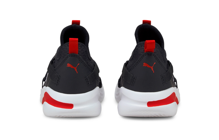 Lookbook (PS) Puma SoftRide Rift Pop ''Zwart High Risk Rood'' 194774-01