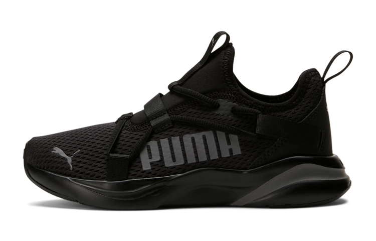 (Preschool) Puma SoftRide Rift Slip-On 'Black' 194643-07