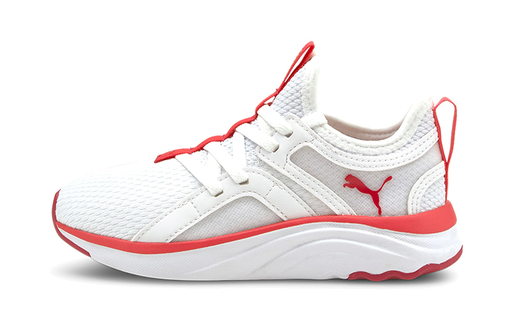 (Preschool) Puma Softride Sophia 'White Red Patchwork' 195566-03