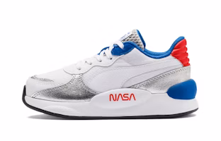 (Preschool) Puma Space Agency x RS 9.8 'Colorblock - White Blue Red' 372952-01 (Preschool) Puma Space Agency x RS 9.8 'Colorblock - White Blue Red' 372952-01