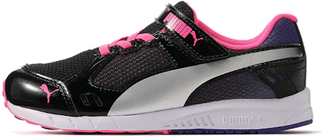 (Preschool) Puma Speed Monster V3 K Shoes Black/Pink 190266-10 (Preschool) Puma Speed Monster V3 K Shoes Black/Pink 190266-10