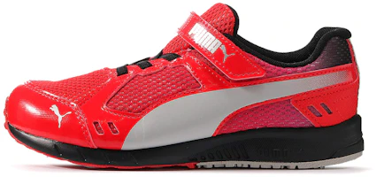 (Preschool) Puma Speed Monster V3 K Shoes Red/Grey 190266-08 (Preschool) Puma Speed Monster V3 K Shoes Red/Grey 190266-08