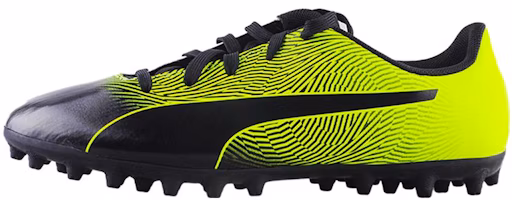 (Youth) Puma Spirit Ii MG Jr 'Black Green' 105526-07 (Youth) Puma Spirit Ii MG Jr 'Black Green' 105526-07