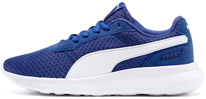 (Youth) Puma St Activate Sports Running Shoes Blue/White 369069-08 (Youth) Puma St Activate Sports Running Shoes Blue/White 369069-08