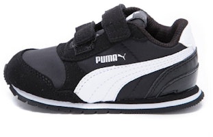 (Preschool) Puma ST Runner 'Black White Velcro' 367131-01 (Preschool) Puma ST Runner 'Black White Velcro' 367131-01