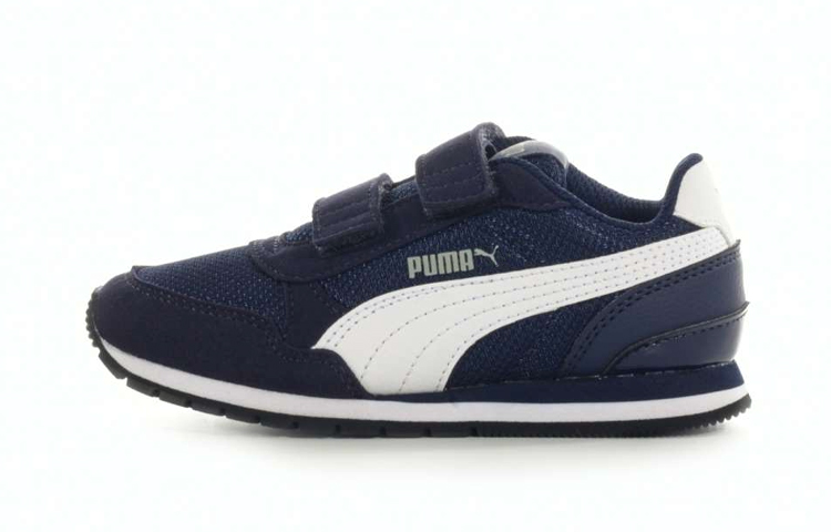 Buy (Preschool) Puma St Runner 'Blue and White Velcro' 367136-01