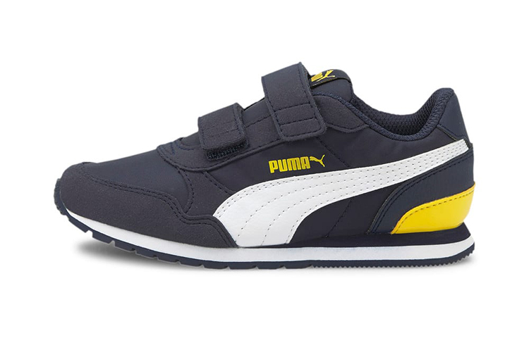 (Preschool) Puma St Runner V2 NL 'Black White Yellow' 365294-26