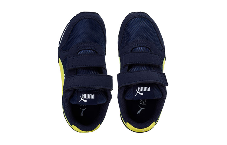 Lookbook (PS) Puma Stepfleex 2 SL ''Blau Gelb'' Kinder Sneaker 367136-09