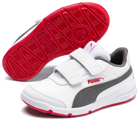 (PS) Puma Stepfleex 2 SL VE 'Gris Rojo Blanco' 192522-13 Lookbook (PS) Puma Stepfleex 2 SL VE 'Gris Rojo Blanco' 192522-13