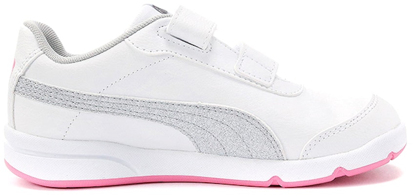 (PS) Puma Stepfleex 2 Velcro Glitz 'Pink Silver' Anak Perempuan 193621-05 Order (PS) Puma Stepfleex 2 Velcro Glitz 'Pink Silver' Anak Perempuan 193621-05