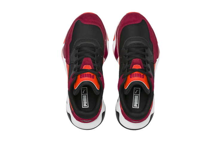 Lookbook (PS) Puma Storm Ray ''Zwart Rood Wit'' 370656-02