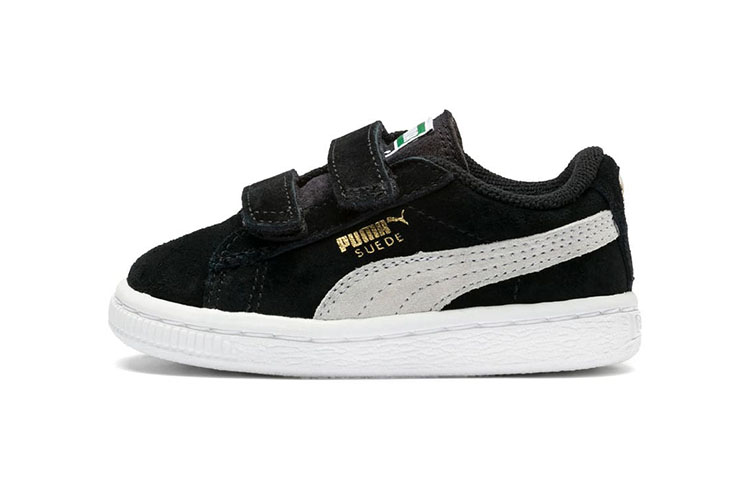 (PS) Puma Suede 2 Straps 'Black White'