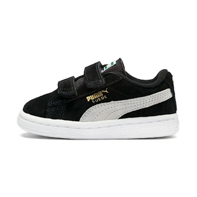 (PS) Puma Suede 2 Straps 'Black White'