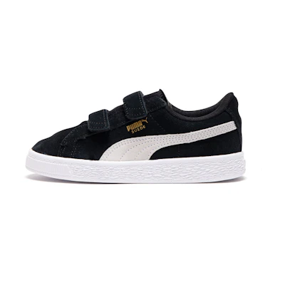 (PS) Puma Suede 2 Straps 'Black White'