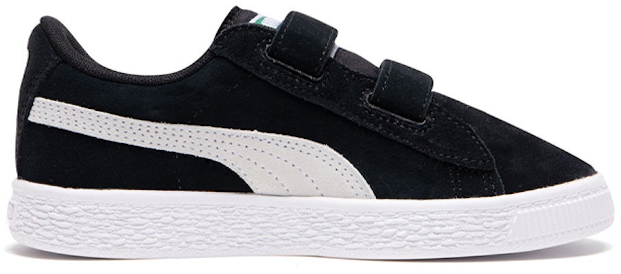 (Preschool) Puma Suede 2 Straps 'Black White' 359595-01 Order (Preschool) Puma Suede 2 Straps 'Black White' 359595-01