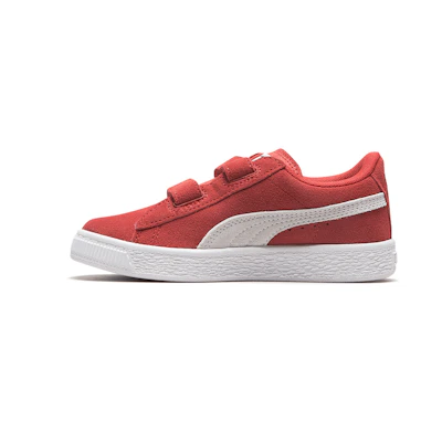(PS) Puma Suede 2 Straps Red/White