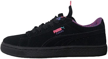 大童 PUMA Suede 休閒 低筒 兒童板鞋 黑紫 Buy 大童 PUMA Suede 休閒 低筒 兒童板鞋 黑紫