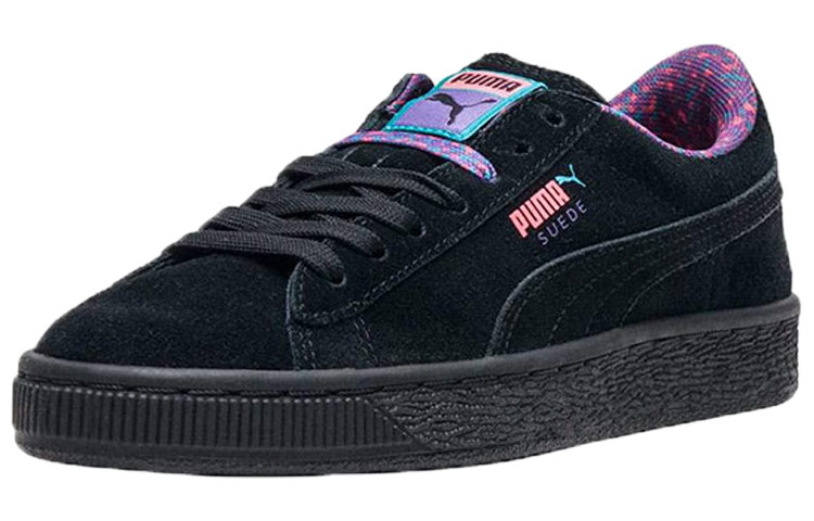 Order (PS) プーマ スウェード 90s Jr 黒/紫 365932-01