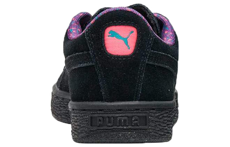 Lookbook (PS) プーマ スウェード 90s Jr 黒/紫 365932-01