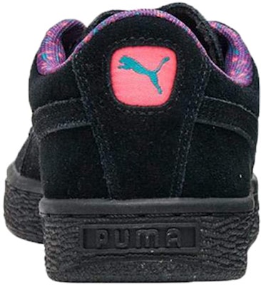 (PS) プーマ スウェード 90s Jr 黒/紫 365932-01 Lookbook (PS) プーマ スウェード 90s Jr 黒/紫 365932-01