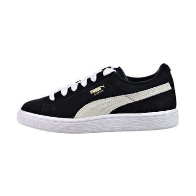 (PS) Puma Suede Leisure Shoes Black/White