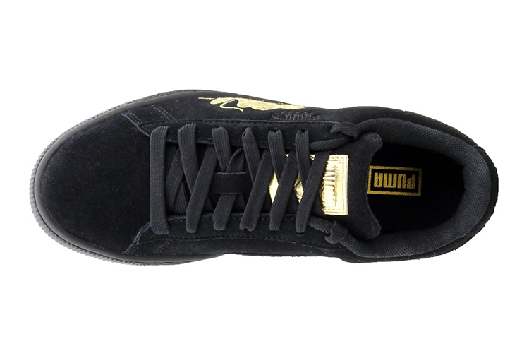 Lookbook (JR) 彪马麂皮龙纹系带运动鞋黑色款 368214-01