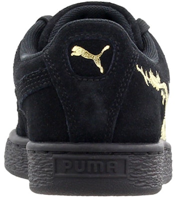 (JR) 彪马麂皮龙纹系带运动鞋黑色款 368214-01 Shop (JR) 彪马麂皮龙纹系带运动鞋黑色款 368214-01