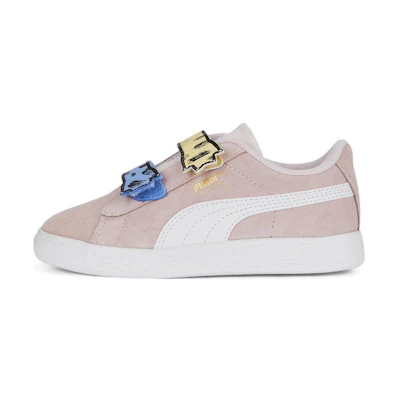 (Youth) Puma Suede 'Pink White'