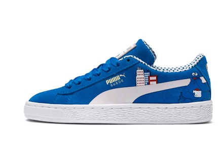 中童 PUMA Suede Street 50 休閒 輕便平衡 低筒 板鞋 藍白 Buy 中童 PUMA Suede Street 50 休閒 輕便平衡 低筒 板鞋 藍白