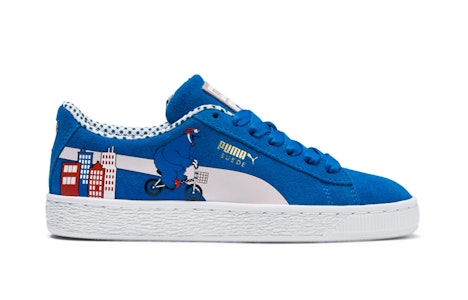 中童 PUMA Suede Street 50 休閒 輕便平衡 低筒 板鞋 藍白 Order 中童 PUMA Suede Street 50 休閒 輕便平衡 低筒 板鞋 藍白