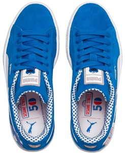 中童 PUMA Suede Street 50 休閒 輕便平衡 低筒 板鞋 藍白 Lookbook 中童 PUMA Suede Street 50 休閒 輕便平衡 低筒 板鞋 藍白