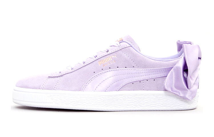 (Preschool) Puma Suede Bow 'Purple White' 367316-03