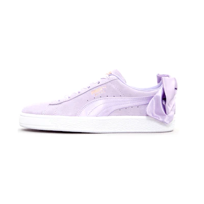 (PS) Puma Suede Bow 'Purple White'