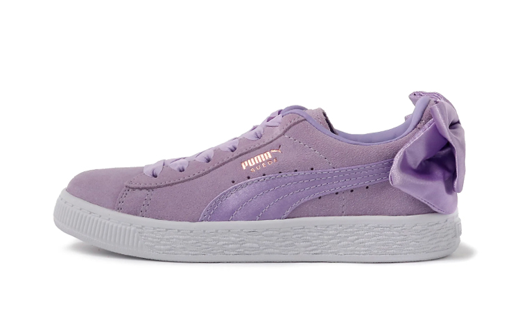 (Preschool) Puma Suede Bow 'Purple White' 367318-03