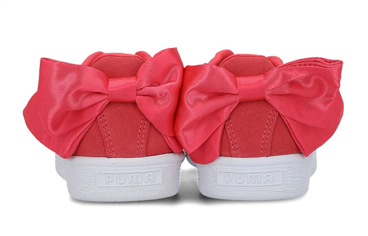 Shop (JR) Puma Suede Bow 'Merah Putih' 367316-02
