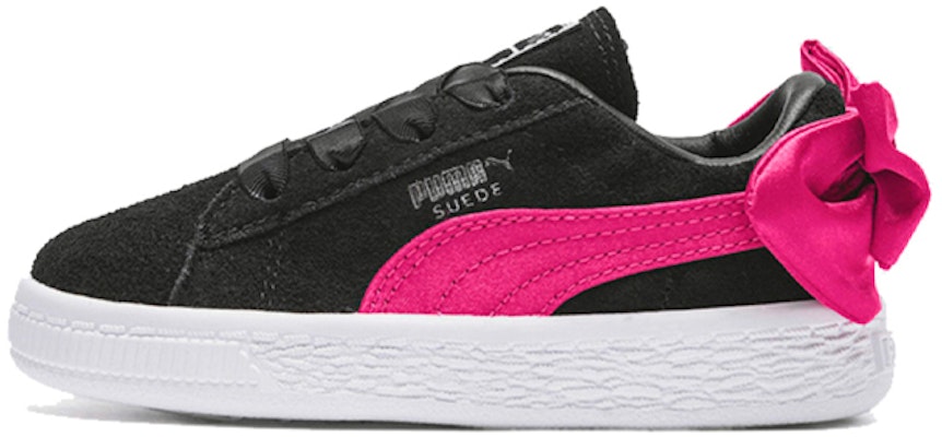 (PS) Zapatillas Puma Suede Bow AC Negro/Rosa/Blanco 367318-04 Buy (PS) Zapatillas Puma Suede Bow AC Negro/Rosa/Blanco 367318-04