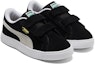 Order 兒童 PUMA Suede Classic 舒適 耐磨輕便 低幫 兒童板鞋 黑白色