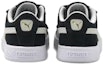 Shop 兒童 PUMA Suede Classic 舒適 耐磨輕便 低幫 兒童板鞋 黑白色